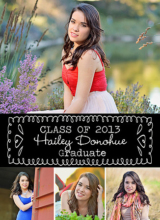 Hailey Grad Card Front 2