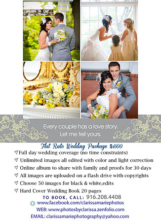 Wedding Flyer 2016