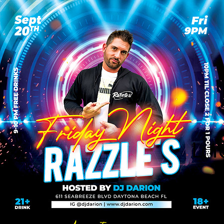 Sept 20th Razzles Flyer